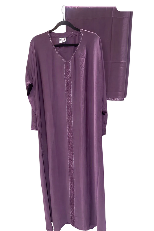 FF Abaya - Plum
